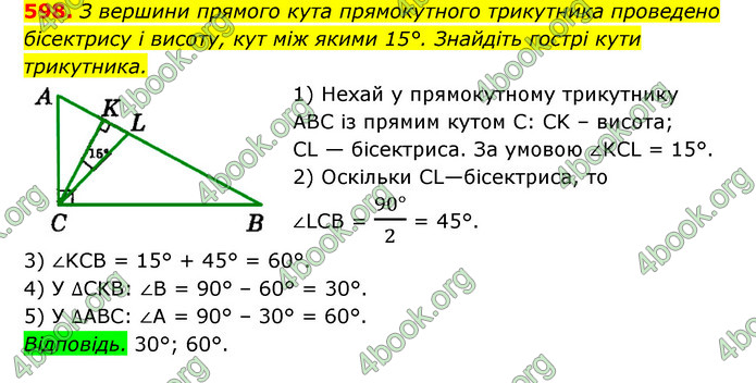 ГДЗ Геометрія 7 клас Істер 2020