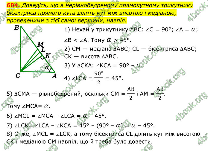 ГДЗ Геометрія 7 клас Істер 2020