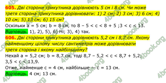 ГДЗ Геометрія 7 клас Істер 2020