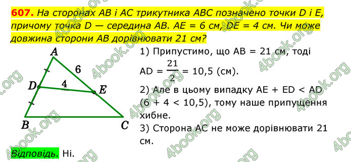 ГДЗ Геометрія 7 клас Істер 2020