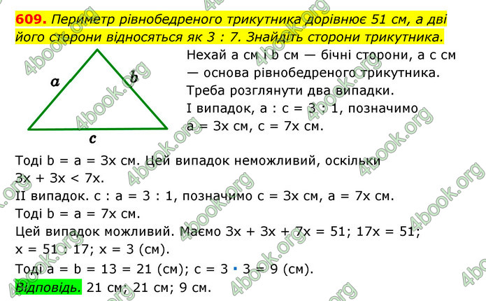 ГДЗ Геометрія 7 клас Істер 2020