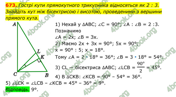 ГДЗ Геометрія 7 клас Істер 2020