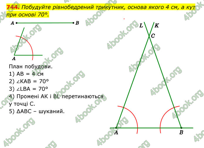 ГДЗ Геометрія 7 клас Істер 2020