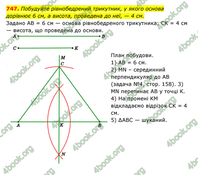 ГДЗ Геометрія 7 клас Істер 2020