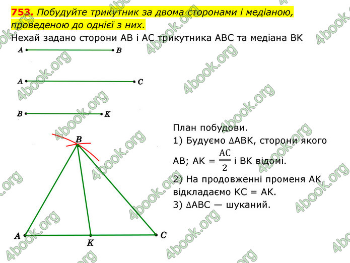 ГДЗ Геометрія 7 клас Істер 2020