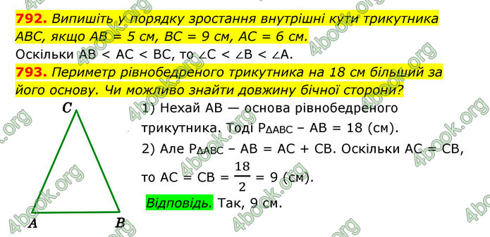 ГДЗ Геометрія 7 клас Істер 2020