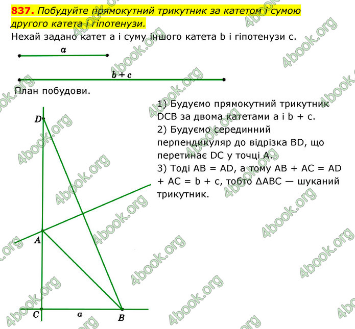 ГДЗ Геометрія 7 клас Істер 2020