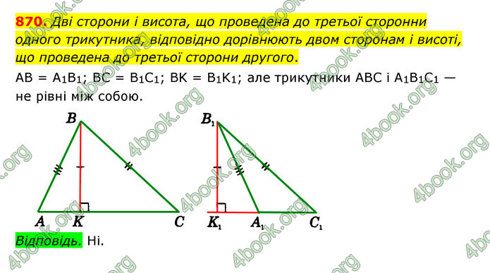 ГДЗ Геометрія 7 клас Істер 2020