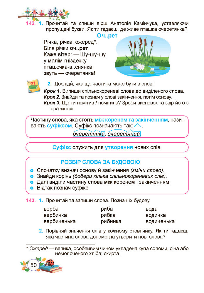 Українська мова та читання 3 клас Кравцова (1 частина)