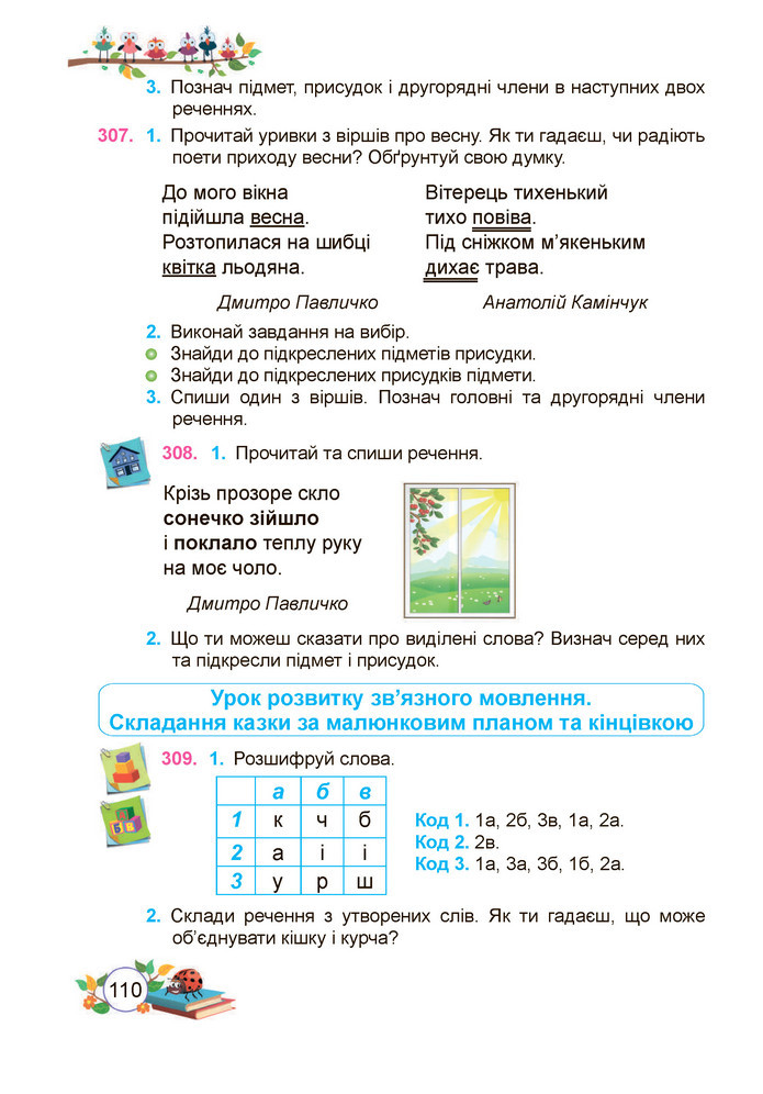Українська мова та читання 3 клас Кравцова (1 частина)