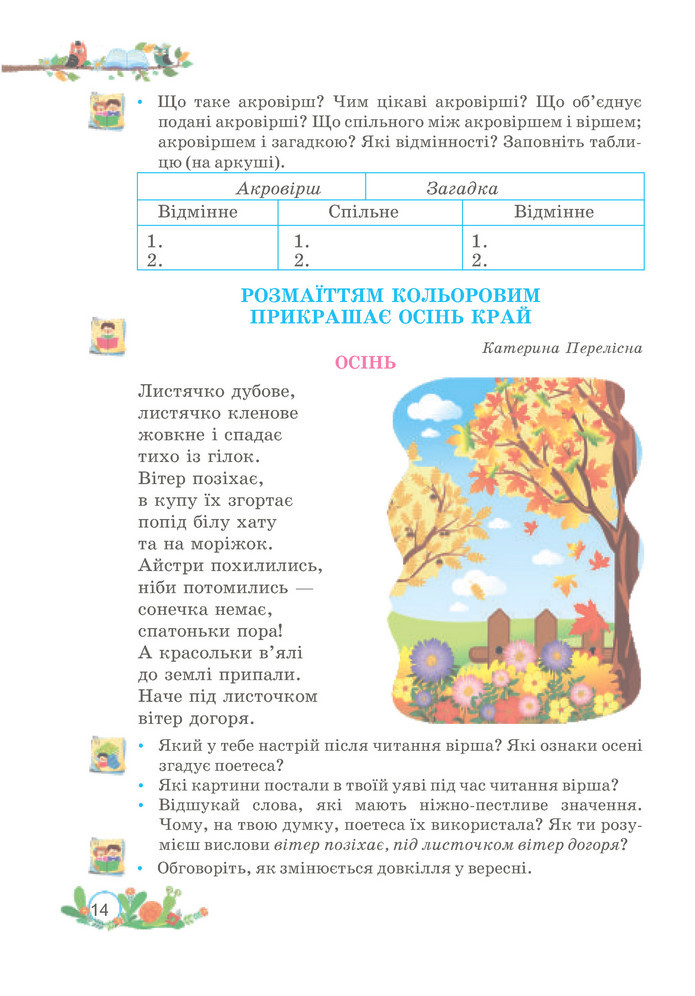 Українська мова та читання 3 клас Савчук (2 частина)