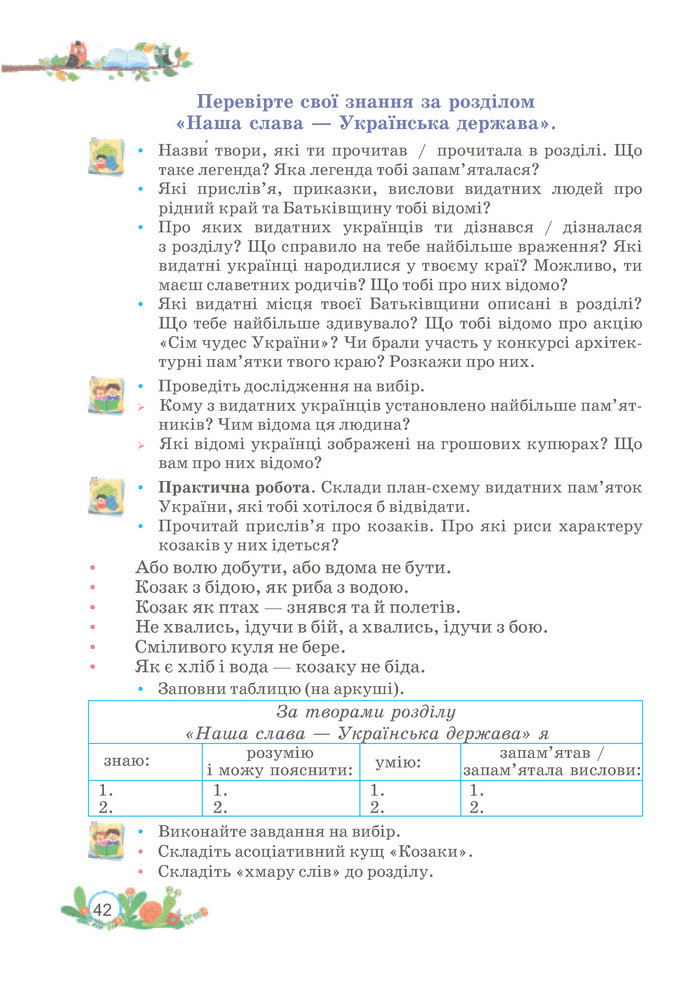 Українська мова та читання 3 клас Савчук (2 частина)