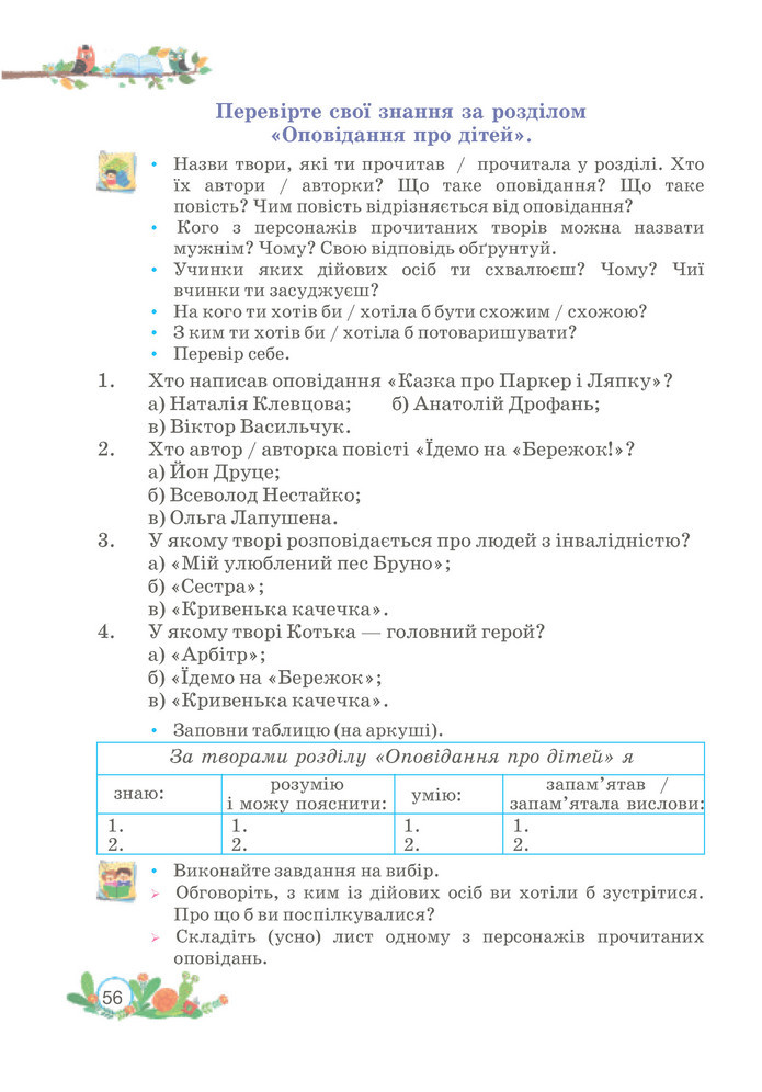 Українська мова та читання 3 клас Савчук (2 частина)