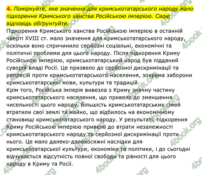 ГДЗ Історія України 8 клас Власов 2021