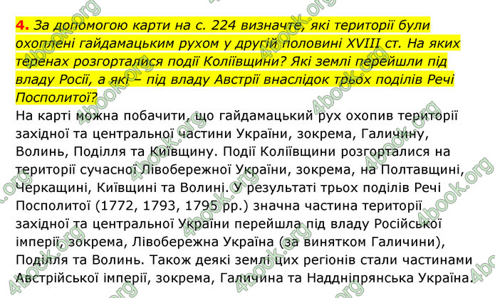 ГДЗ Історія України 8 клас Власов 2021