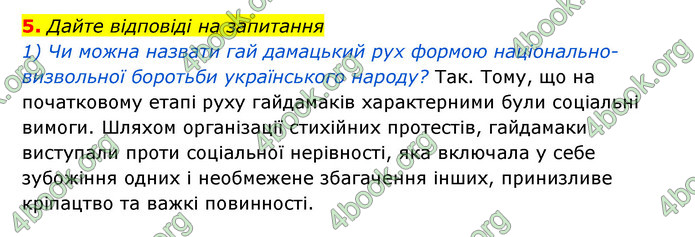 ГДЗ Історія України 8 клас Власов 2021