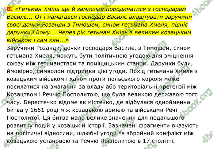 ГДЗ Історія України 8 клас Власов 2021