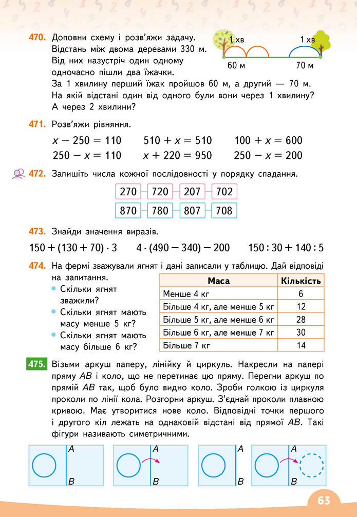 Математика 3 клас Бевз (1 частина)