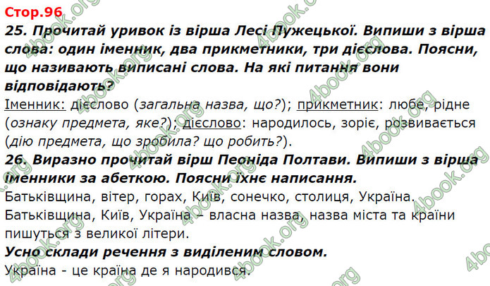 ГДЗ Ураїнська мова 2 клас Вашуленко 2019 (1 ЧАСТИНА)