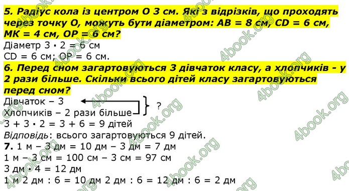 ГДЗ Математика 2 клас Лишенко 2019