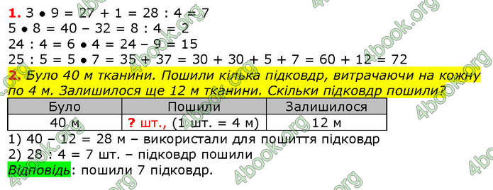 ГДЗ Математика 2 клас Лишенко 2019