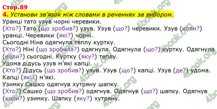 ГДЗ Українська мова та читання 2 клас Большакова