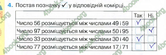 Відповіді Зошит Математика 2 клас Листопад