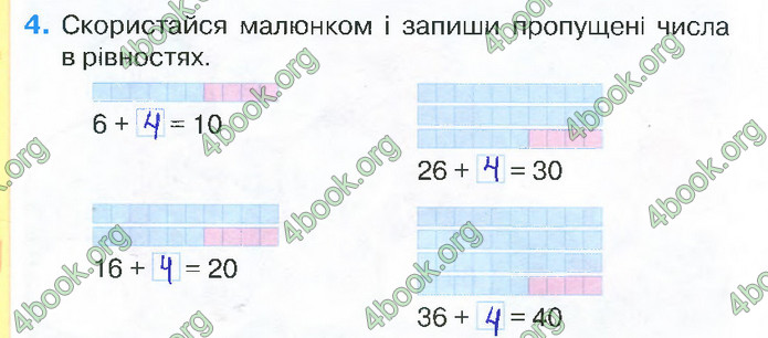 Відповіді Зошит Математика 2 клас Листопад