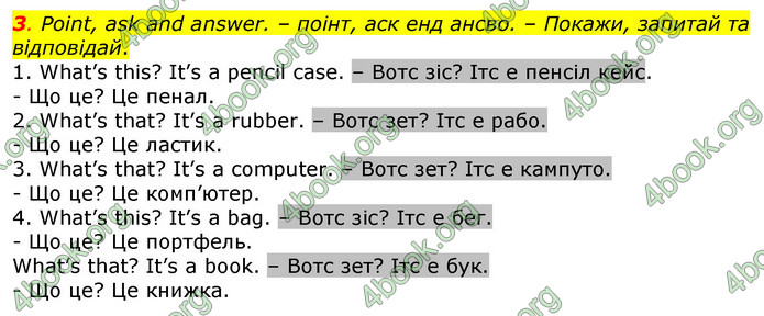 Відповіді Англійська мова 2 клас Мітчелл