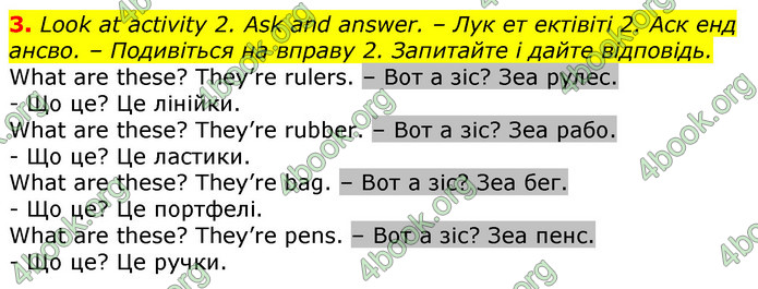 Відповіді Англійська мова 2 клас Мітчелл