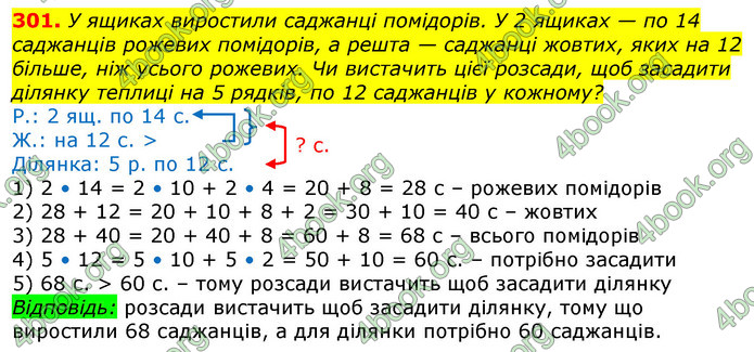 Відповіді Математика 3 клас Лишенко