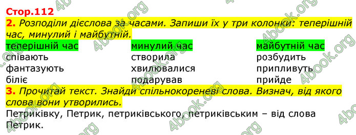 Відповіді Українська мова 3 клас Пономарьова 2020