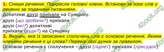 Відповіді Українська мова 3 клас Пономарьова 2020