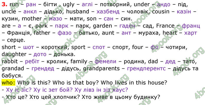 Відповіді Англійська мова 3 клас Карпюк 2020