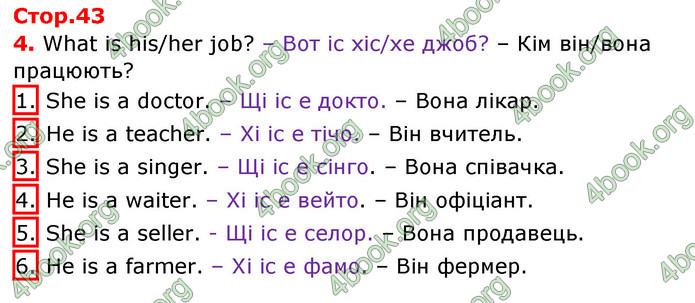 Відповіді Англійська мова 3 клас Карпюк 2020