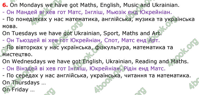 Відповіді Англійська мова 3 клас Карпюк 2020