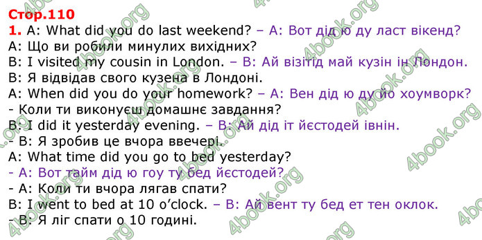 Відповіді Англійська мова 3 клас Карпюк 2020