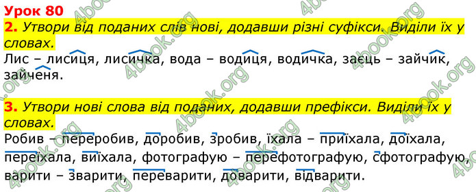 Відповіді Українська мова 3 клас Остапенко (1, 2 частина)