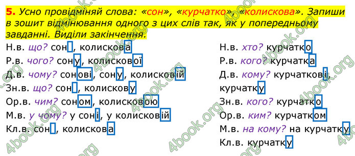 Відповіді Українська мова 3 клас Остапенко (1, 2 частина)