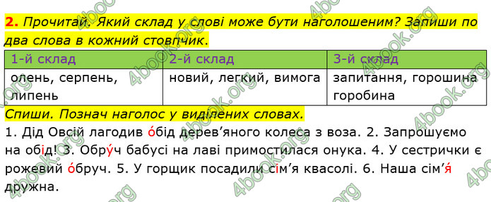 Відповіді Українська мова та читання 3 клас Большакова