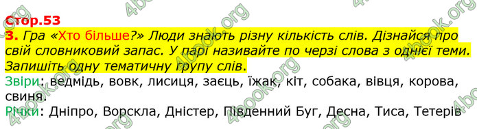 Відповіді Українська мова та читання 3 клас Большакова