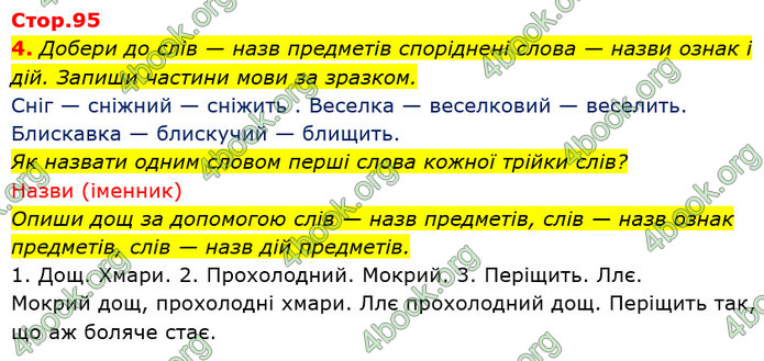 Відповіді Українська мова та читання 3 клас Большакова