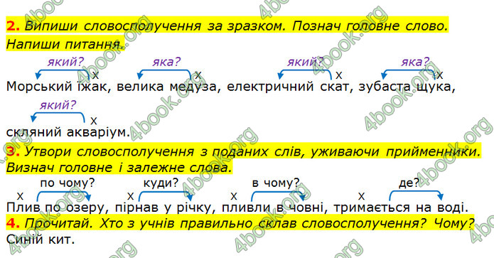 Відповіді Українська мова та читання 3 клас Большакова