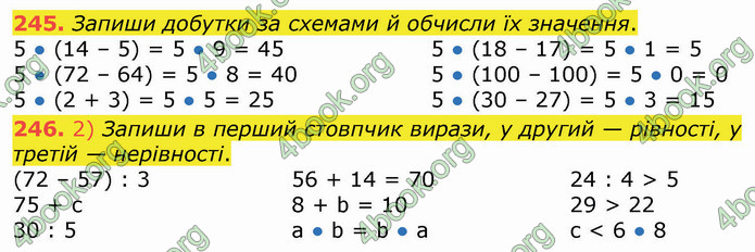 ГДЗ Математика 3 клас Листопад (1 частина)