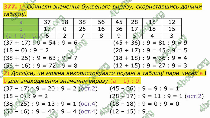 ГДЗ Математика 3 клас Листопад (1 частина)