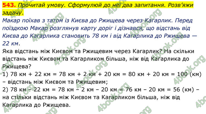 ГДЗ Математика 3 клас Листопад (1 частина)