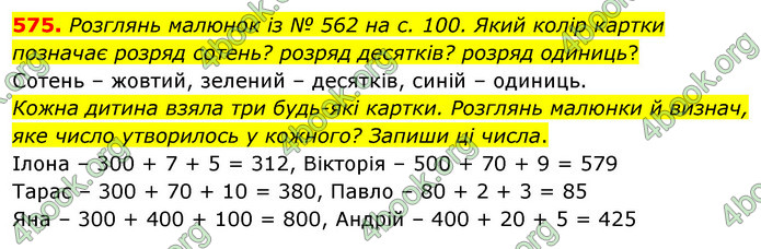 ГДЗ Математика 3 клас Листопад (1 частина)