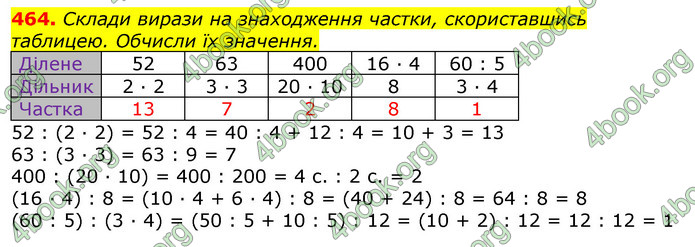 ГДЗ Математика 3 клас Листопад (2 частина)