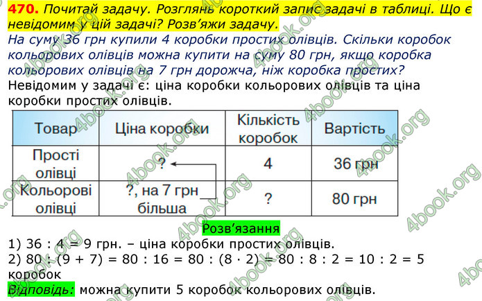 ГДЗ Математика 3 клас Листопад (2 частина)