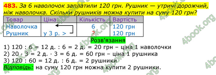 ГДЗ Математика 3 клас Листопад (2 частина)